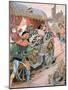 Attack on a Carriage, Quai De Nesles, Reign of Francis I, 16th Century, C1870-1950-Ferdinand Sigismund Bac-Mounted Giclee Print