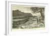 Attack on a Germanic Encampment by the Romans-Willem II Steelink-Framed Giclee Print