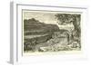 Attack on a Germanic Encampment by the Romans-Willem II Steelink-Framed Giclee Print