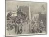 Attack on a Village on the Nile Frontier-null-Mounted Giclee Print