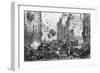 Attack on Barricade-Victor Adam-Framed Art Print