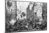 Attack on Barricade-Victor Adam-Mounted Art Print