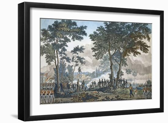 Attack on Copenhagen, August 31, 1807-null-Framed Giclee Print