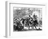 Attack on Otto Von Bismarck-null-Framed Art Print