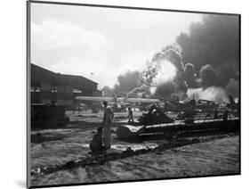 Attack on Pearl Harbor-null-Mounted Premium Photographic Print