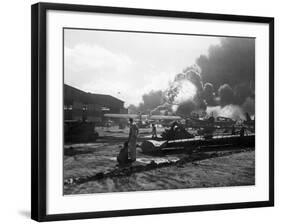 Attack on Pearl Harbor-null-Framed Photographic Print