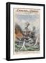 Attack on Pearl Harbour-Achille Beltrame-Framed Art Print