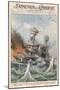 Attack on Pearl Harbour-Achille Beltrame-Mounted Art Print