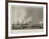 Attack on Roanoke Island - Landing of the Troops, 1862-Alonzo Chappel-Framed Giclee Print