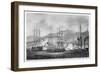 Attack on Sidon by Commodore Charles Napier, 26 September 1840-George Greatbatch-Framed Premium Giclee Print