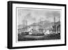 Attack on Sidon by Commodore Charles Napier, 26 September 1840-George Greatbatch-Framed Premium Giclee Print