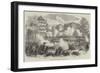 Attack on the Barricades at the Pantheon, Paris-null-Framed Giclee Print