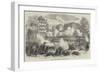 Attack on the Barricades at the Pantheon, Paris-null-Framed Giclee Print