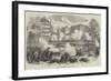 Attack on the Barricades at the Pantheon, Paris-null-Framed Giclee Print