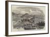 Attack on the Braves Near the White Cloud Mountain, Canton-null-Framed Giclee Print