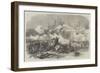 Attack on the Convent of Arkadi, Crete, by the Turkish Soldiers-null-Framed Giclee Print