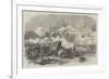 Attack on the Convent of Arkadi, Crete, by the Turkish Soldiers-null-Framed Giclee Print