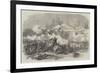 Attack on the Convent of Arkadi, Crete, by the Turkish Soldiers-null-Framed Giclee Print