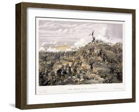 Attack on the Malakoff Redoubt on 7 September 1855, 1855-William Simpson-Framed Giclee Print
