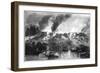 Attack on the Pequot Fort, 1637-null-Framed Giclee Print