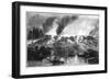 Attack on the Pequot Fort, 1637-null-Framed Giclee Print
