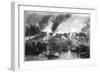 Attack on the Pequot Fort, 1637-null-Framed Giclee Print