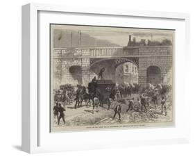 Attack on the Prison Van at Manchester, and Rescue of the Fenian Leaders-Charles Robinson-Framed Giclee Print