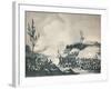 'Attack on the Road to Bayonne, December 13, 1813', c1813 (1909)-Thomas Sutherland-Framed Giclee Print