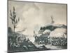'Attack on the Road to Bayonne, December 13, 1813', c1813 (1909)-Thomas Sutherland-Mounted Giclee Print