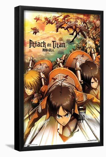 Attack on Titan - Attack-Trends International-Framed Poster