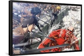 Attack on Titan - Battle-Trends International-Framed Poster