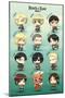 Attack on Titan - Chibi Characters-Trends International-Mounted Poster