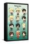 Attack on Titan - Chibi Characters-Trends International-Framed Stretched Canvas