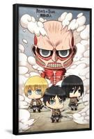 Attack on Titan - Chibi Group-Trends International-Framed Poster