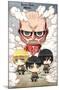 Attack on Titan - Chibi Group-Trends International-Mounted Poster