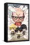 Attack on Titan - Chibi Group-Trends International-Framed Stretched Canvas