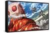 Attack on Titan - Double Team-Trends International-Framed Stretched Canvas