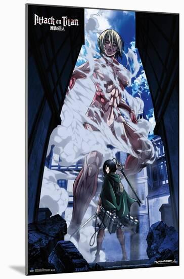 Attack on Titan - DVD-Trends International-Mounted Poster