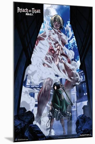 Attack on Titan - DVD-Trends International-Mounted Poster