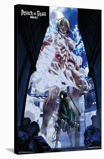 Attack on Titan - DVD-Trends International-Stretched Canvas
