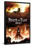 Attack on Titan - Fire-Trends International-Framed Poster