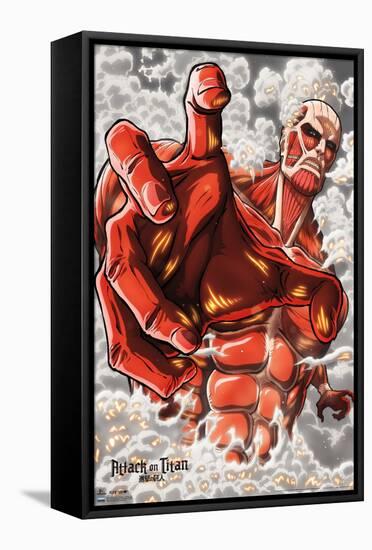 Attack on Titan: Season 2 - Armored Titan-Trends International-Framed Stretched Canvas