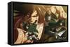 Attack on Titan: Season 2 - Attack Titan-Trends International-Framed Stretched Canvas