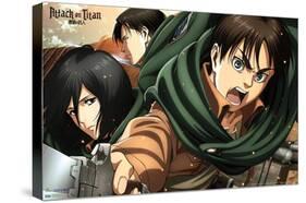 Attack on Titan: Season 2 - Intense-Trends International-Stretched Canvas