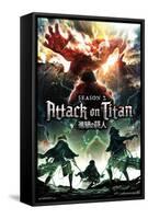 Attack on Titan - Season 2 Teaser One Sheet-Trends International-Framed Stretched Canvas
