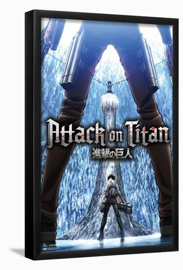 Attack on Titan: Season 3 - Chains-Trends International-Framed Poster