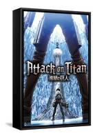 Attack on Titan: Season 3 - Chains-Trends International-Framed Stretched Canvas