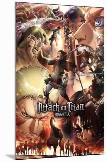 Attack on Titan: Season 3 - Key Art-Trends International-Mounted Poster