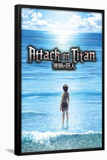 Attack on Titan: Season 3 - Ocean-Trends International-Framed Poster