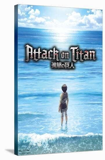 Attack on Titan: Season 3 - Ocean-Trends International-Stretched Canvas